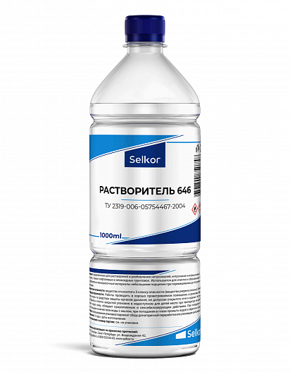 Растворитель 646 ТУ 1л